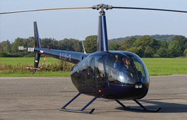 Helicopter rental in Latvia Robinson r44 - Riga