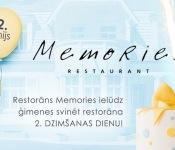 Ģimenes restorāns Memories svin 2 gadu jubileju!
