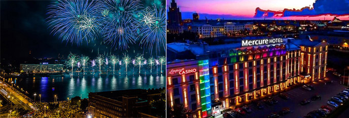 NEW YEAR'S EVE in the centre of Mercure Riga Hotel